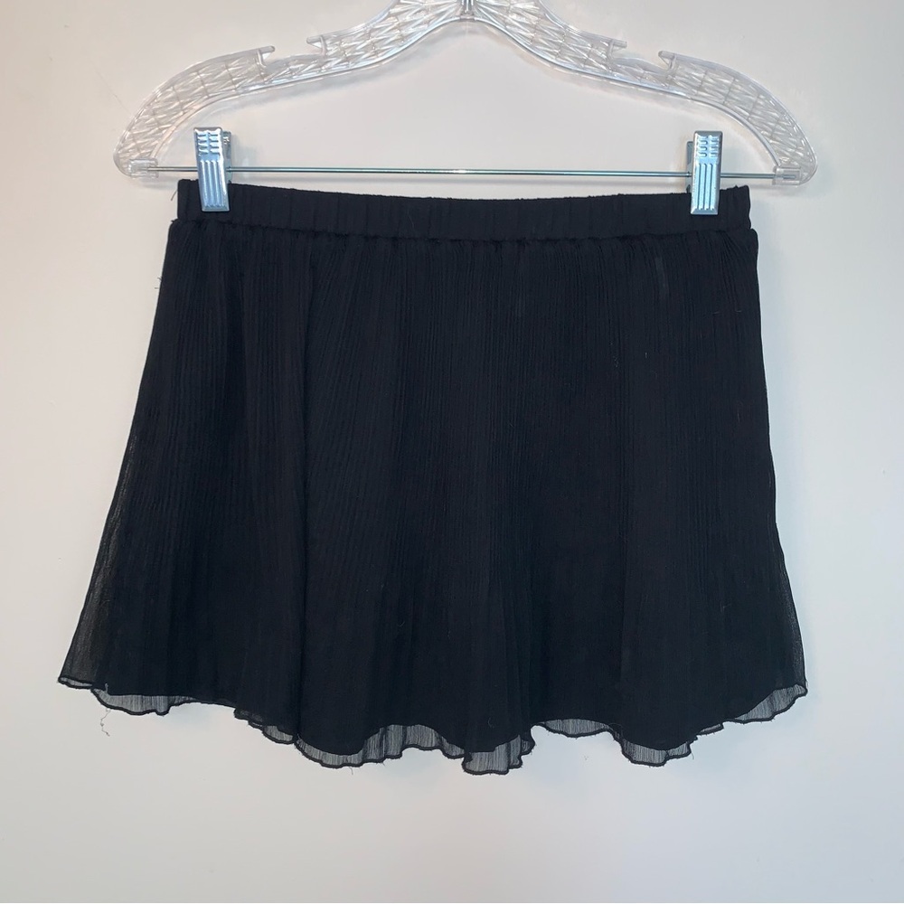 Talula Black Skater Mini Skirt S